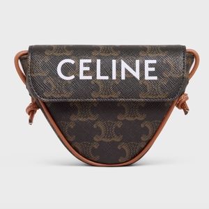 Celine mini triangle bag
